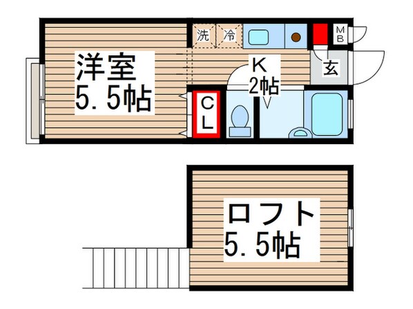 シュタットＭの物件間取画像